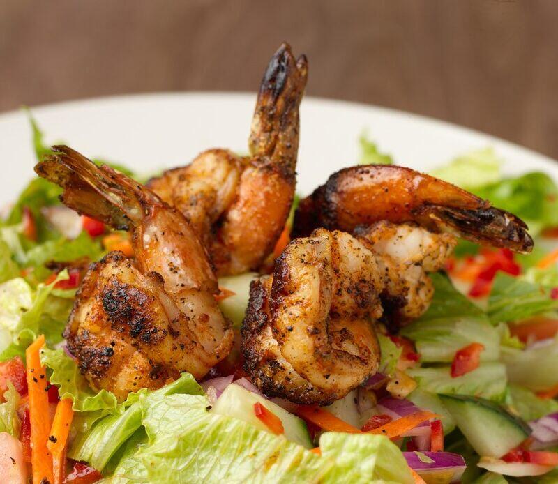 Blackened Shrimp Salad