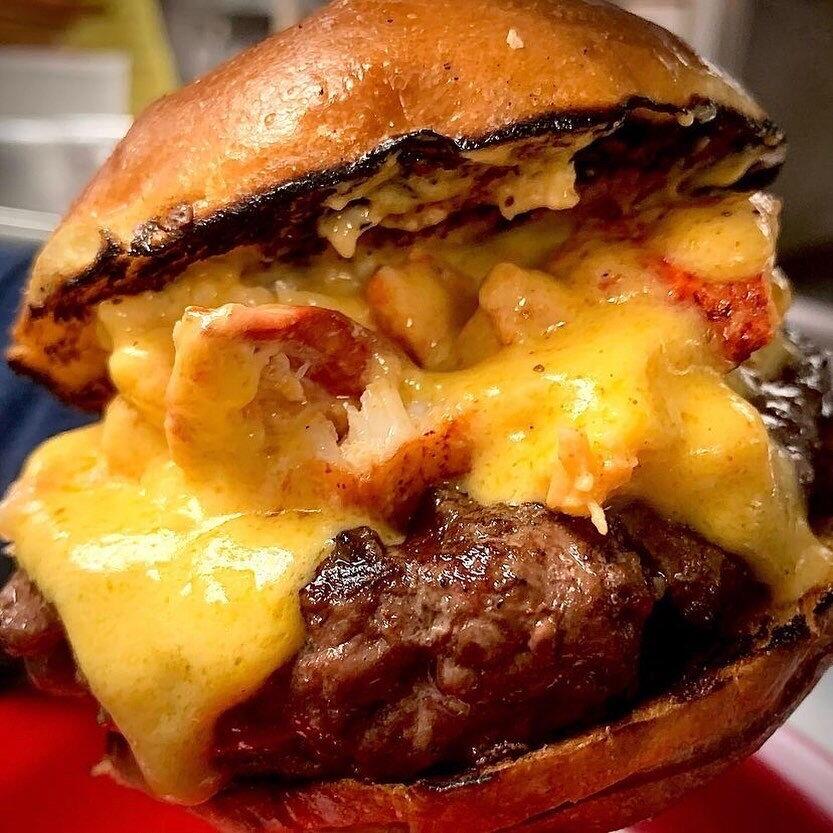 Surf and Turf Burger